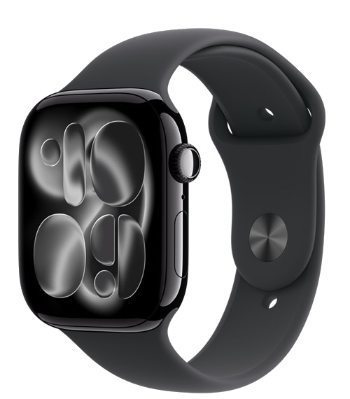Apple Watch Series 11 42 mm, noir de jais