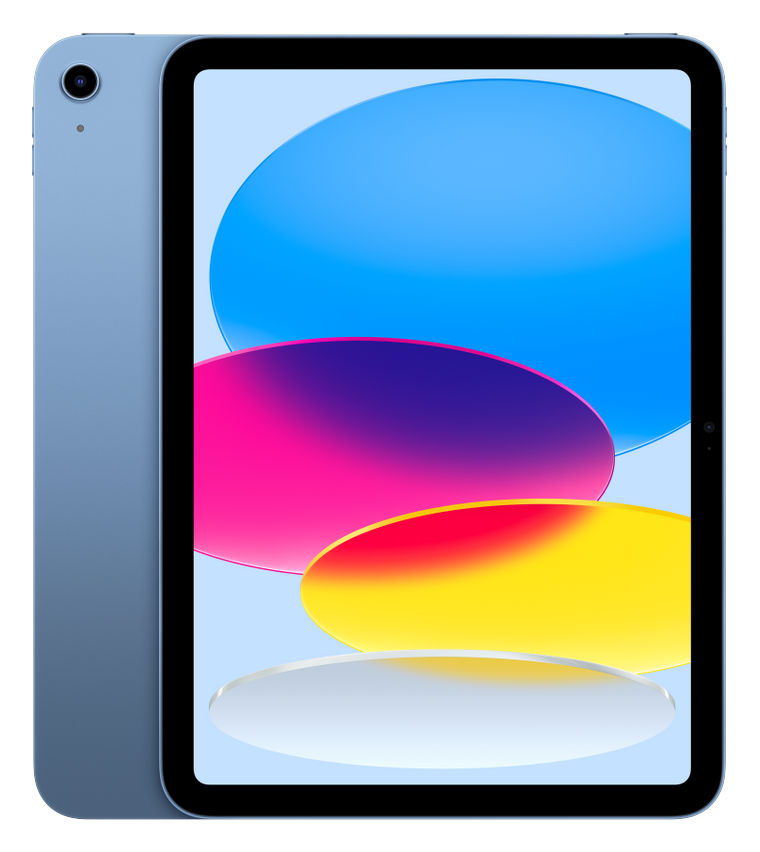 iPad A16, finition bleue